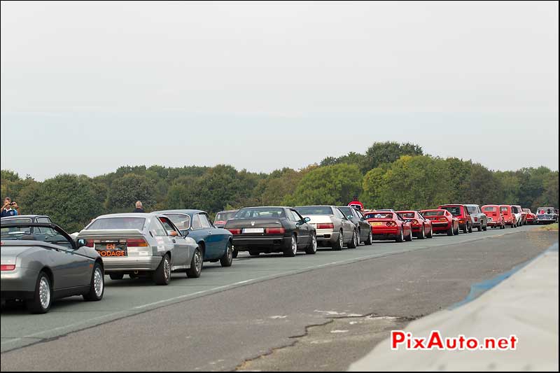 Autodrome Italian Meeting 2014, Voitures Italiennes