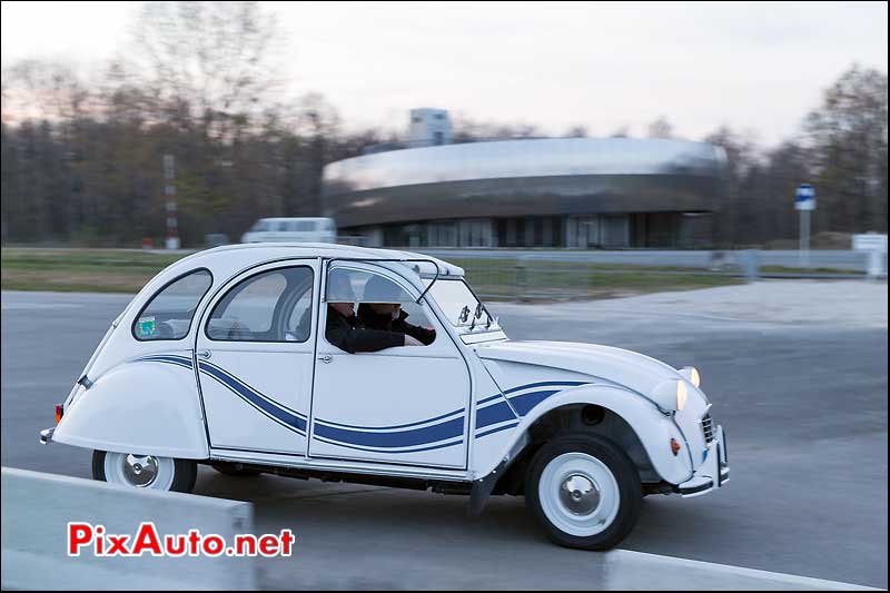 Citroen 2cv France 3, Le 1924, Afterworrk