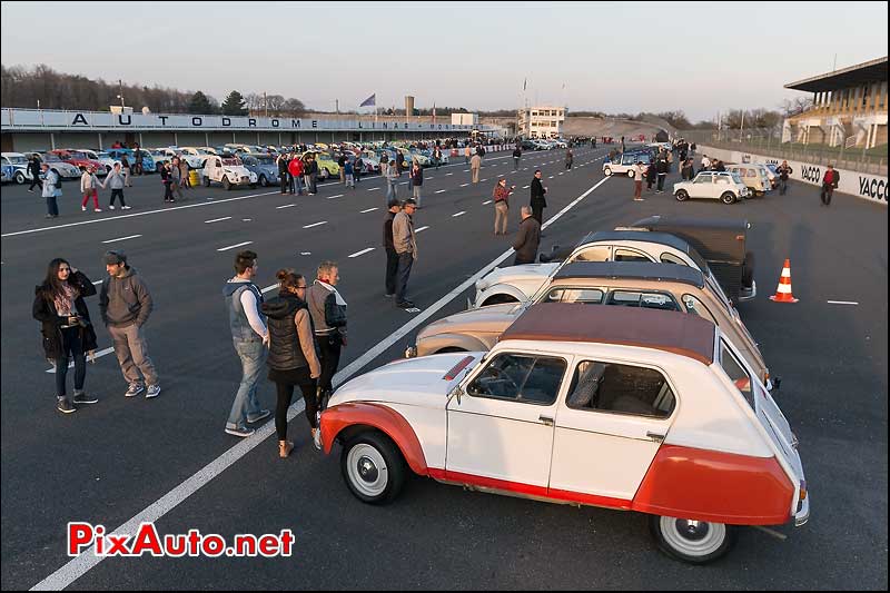 Citroen Dyane, Afterwork Montlhery special 2 CV