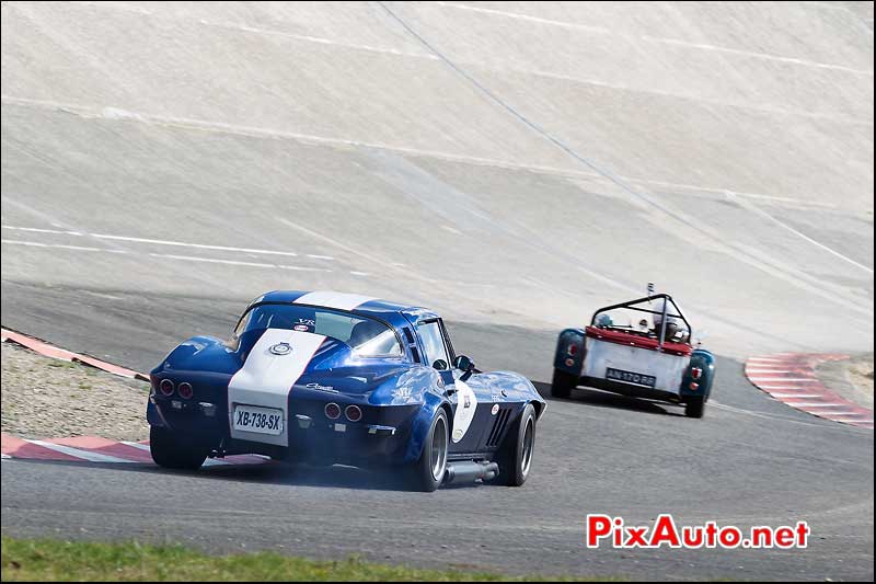 Chevrolet Corvette Sting Ray Arriere, Coupes de Printemps