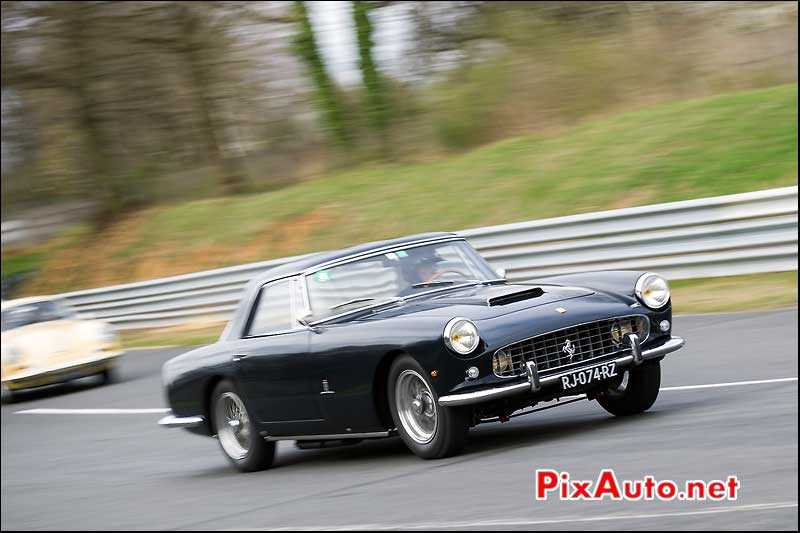 Ferrari 250GT, virage de la Ferme, Coupes-de-Printemps 2014