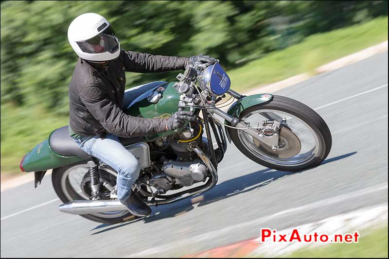 Cafe-Racer-Classique, Norton Chicane de Faye, Circuit Linas-Montlhery