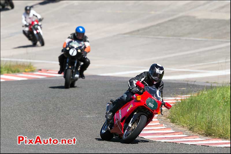 Cafe Racer Contemporain Ducati Chicane Sud, Autodrome Linas-Montlhery