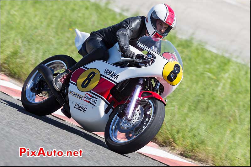 Cafe Racer Contemporain Yamaha TRX TZ circuit Linas-Montlhery