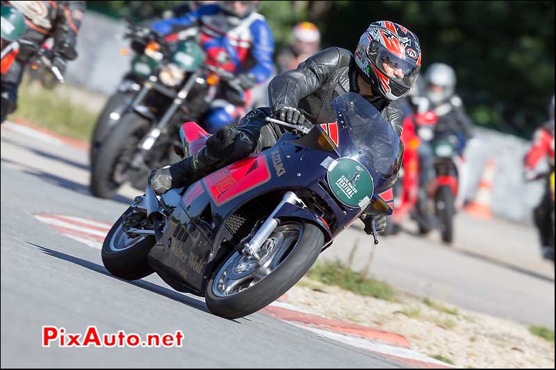Moto Stock Suzuki 500 Chicane Nord, Circuit Linas-Montlhery