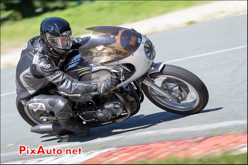 Norton Manx, Chicane Nord, Circuit Linas-Montlhery