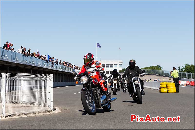 Parade Triumph Philippe Monneret, Cafe Racer Festival 2014