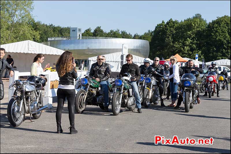 Pre-Grille Cafe Racer Contemporain, Circuit Linas-Montlhery