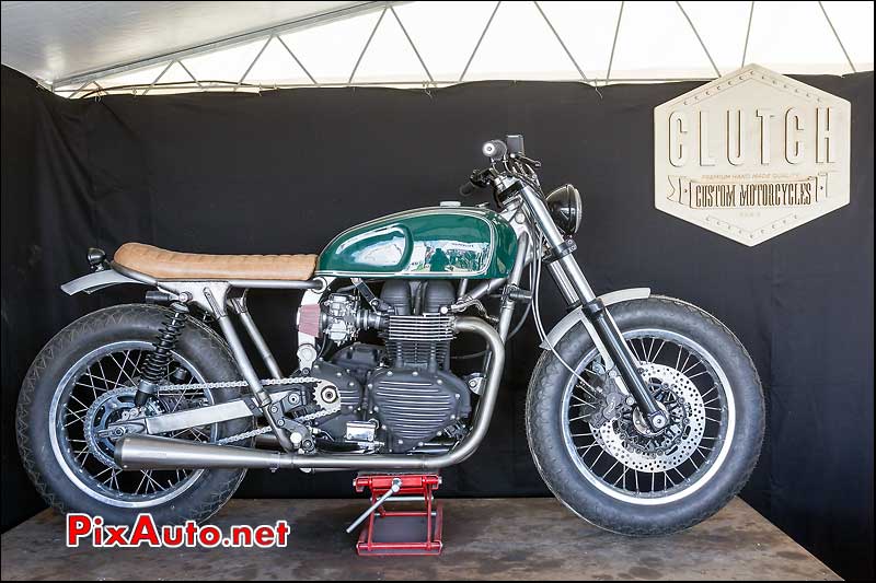 Prepa Triumph Clutch Custom Motorcycles, Cafe-Racer-Festival 2014