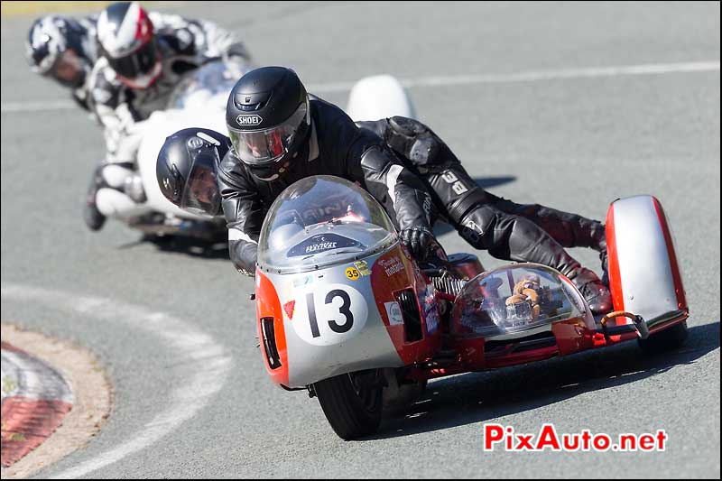 Side Car Levasseur-BMW 930 de 1976, Cafe-Racer-Festival