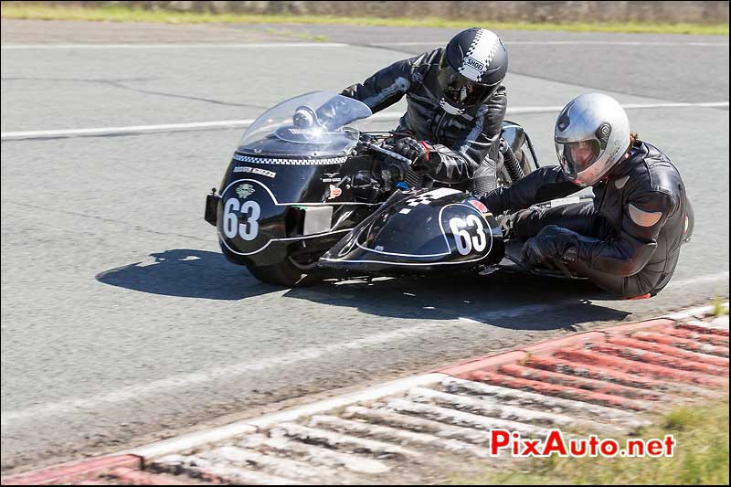 Side Car Moto Guzzi 1000 Le Mans, Cafe-Racer-Festival 2014