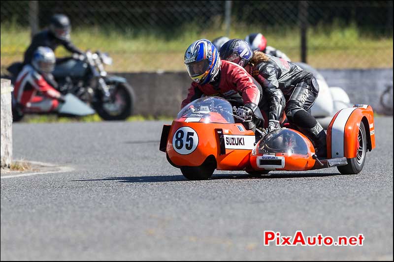 Side Car Suzuki n85, CafE Racer Festival 2014