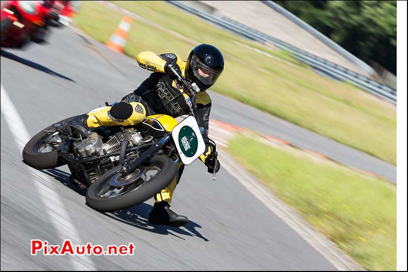 Yamaha Dirt Track, chicane nord Circuit Linas-Montlhery