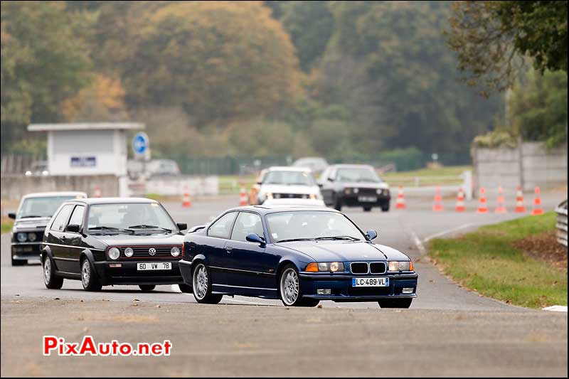 Youngtimers Festival, BMW M3 E36 Bleu