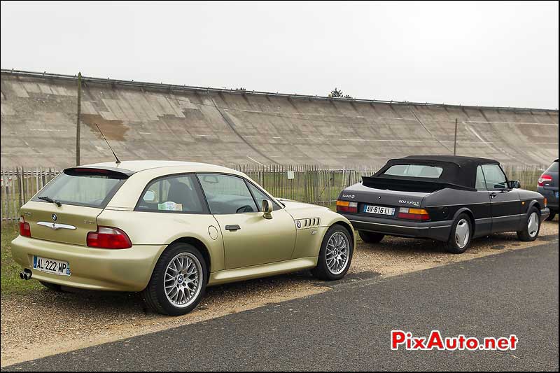 Youngtimers Festival, BMW Z3 et Saab 900