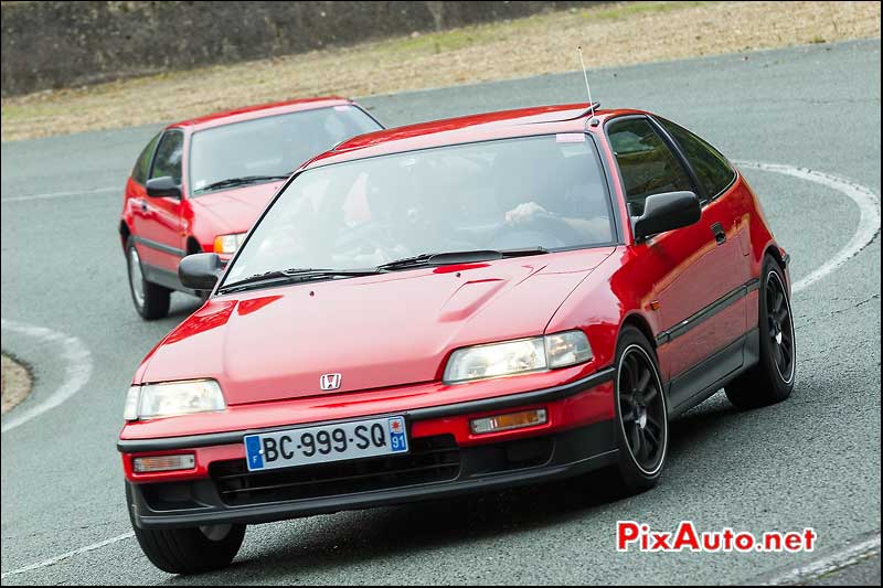 Youngtimers Festival a Linas-Montlhery, Honda CRX