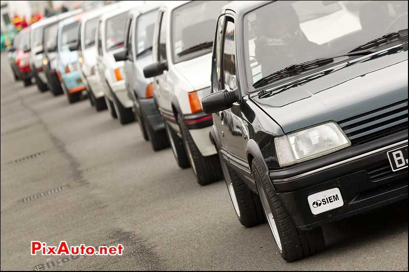 Youngtimers Festival a Linas-Montlhery, Peugeot 205