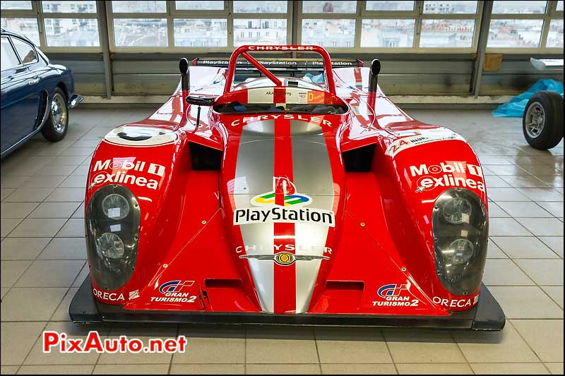 Prototype Reynard-Chrysler, musee jean-charles redele