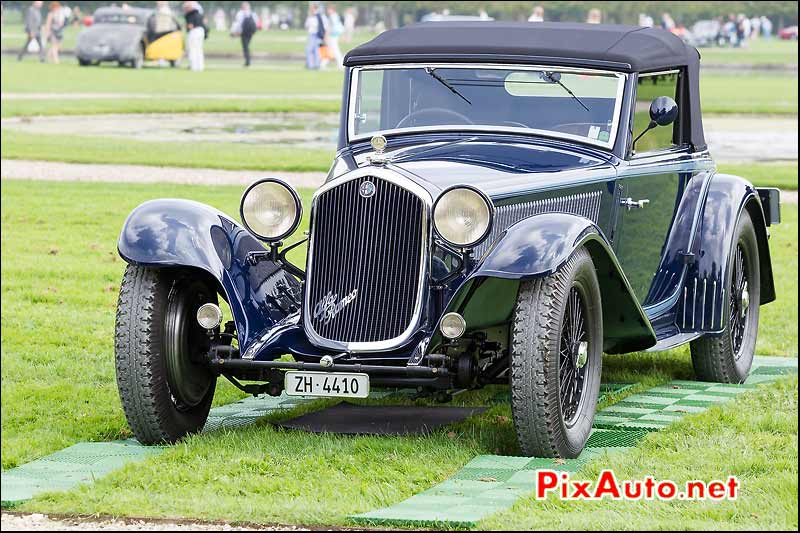 Chantilly Art et Elegance, Alfa Romeo 8c 2300 1933