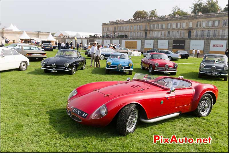 Chantilly Arts et Elegance, Alfa Romeo Spyder Salermo