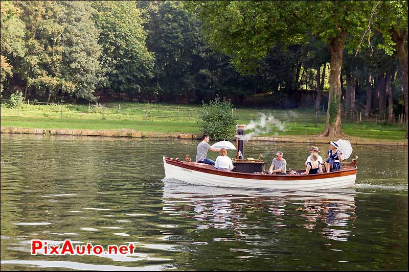 Chantilly Art et Elegance, animation Bateau a Vapeur