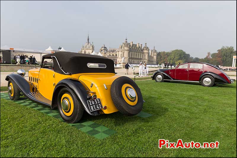 Art et Elegance, Delage D8s Cabriolet Pourtout