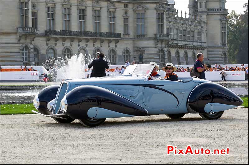 Art et Elegance, Delahaye 135m Figoni et Falaschi