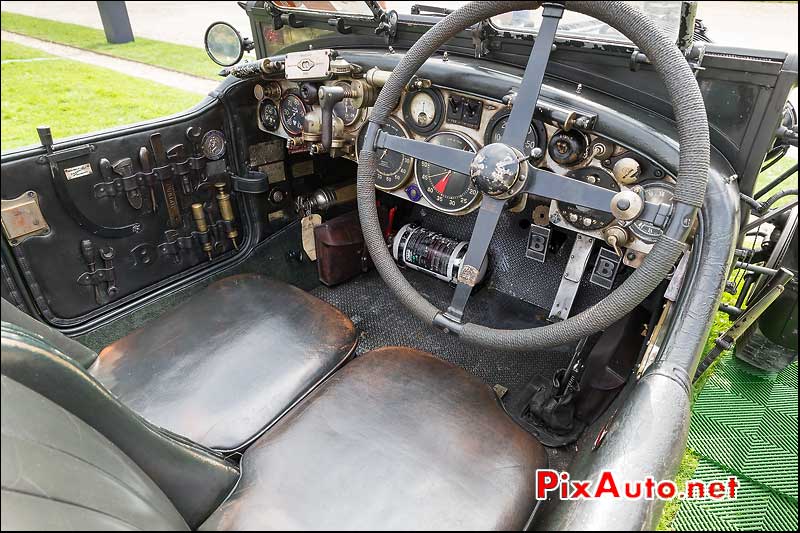 Chantilly Art et Elegance, Habitacle Bentley 1928