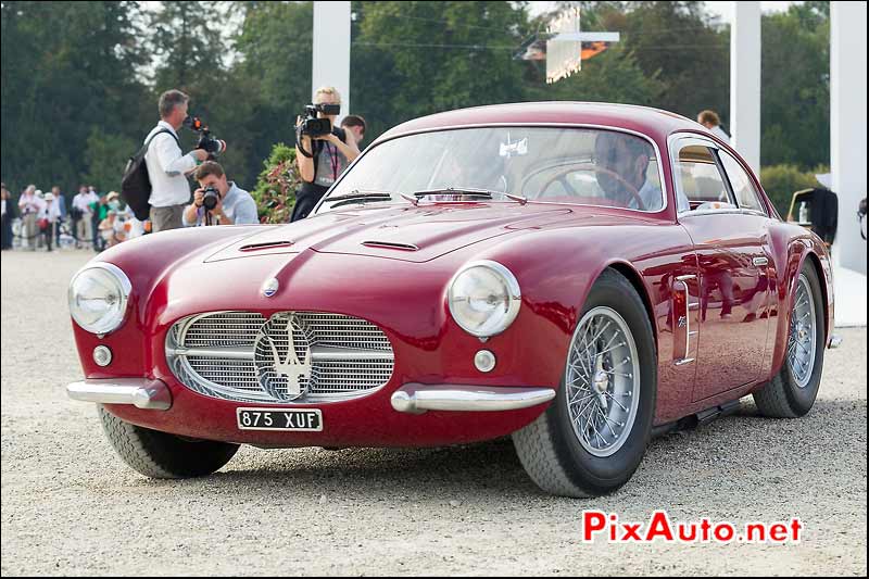 Chantilly Art et Elegance, Maserati 2000 Zagato A6G54