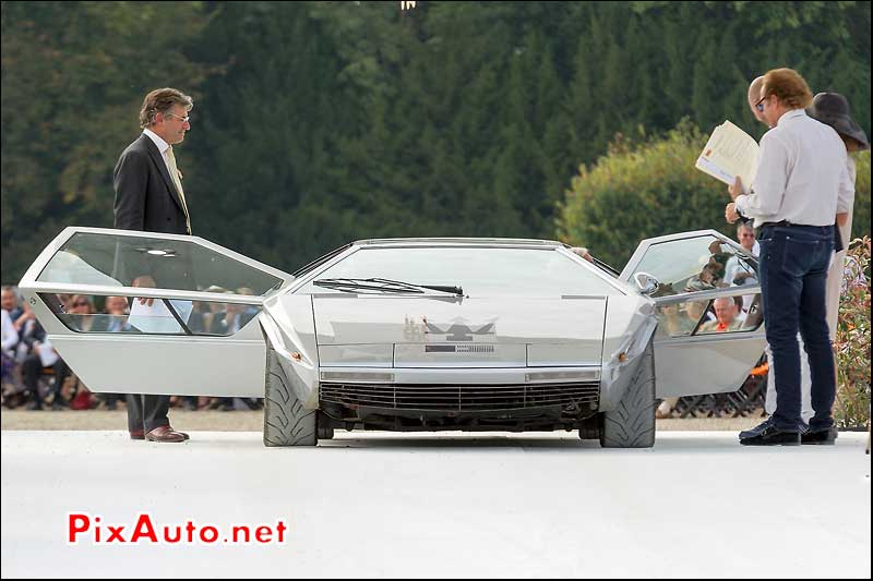 Chantilly Art et Elegance, Maserati Boomerang Podium