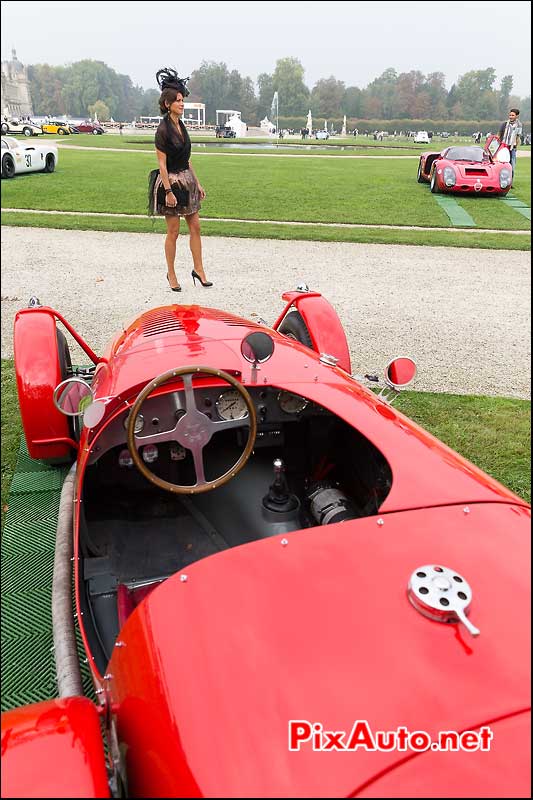 Chantilly Art et Elegance, Maserati Monofaro Poste Pilotage