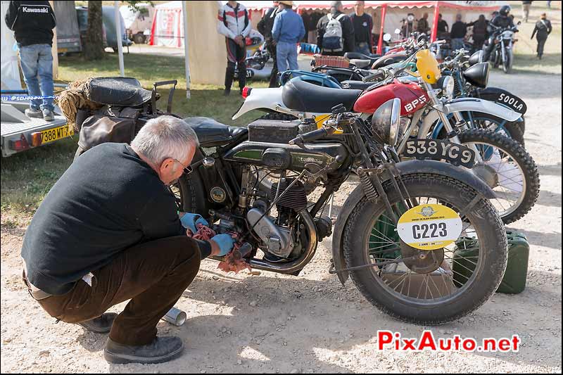 C223 Magnat Debon 350 HM5 1927, Coupes Moto Legende