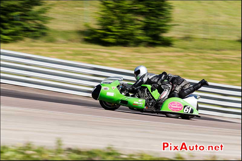 K1022 Side-car Schmid-Kawasaki 900z, Coupes Moto Légende - Incroyable