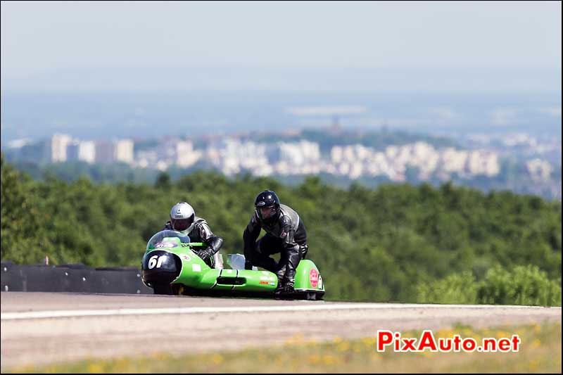 K1022 Side-car Schmid-Kawasaki, Coupes Moto Légende 2014