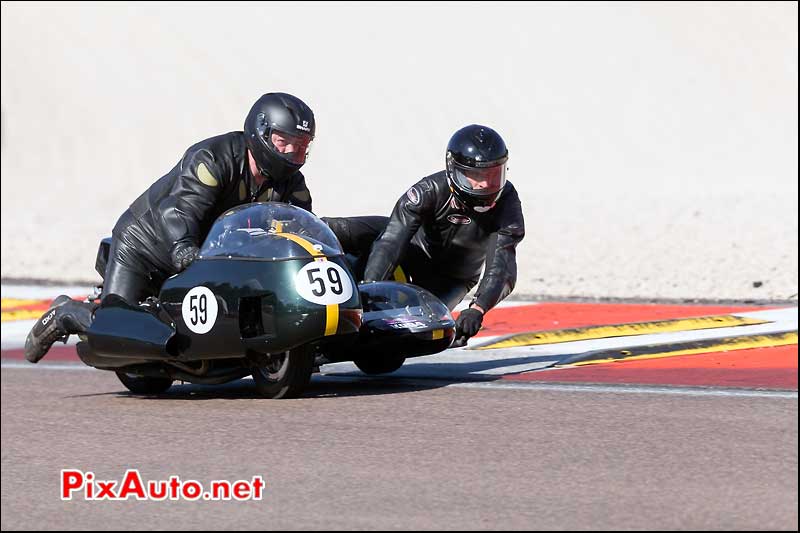 K994 Side-car BRS-BMW 1000, Coupes Moto Légende