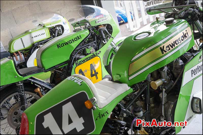 Kawasaki Ecurie Gerald Motos, Coupes Moto Legende 2014