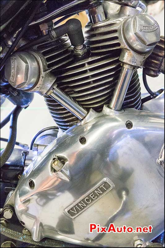 Moteur Vincent 500cc, bourse 2 Roues Domont