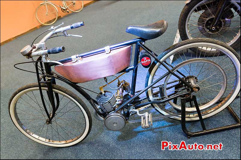 Prototype de velomoteur, bourse 2 Roues Domont