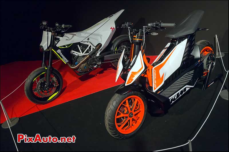 Concept Bikes Ktm et Husqvama, 29e Festival-Automobile-International