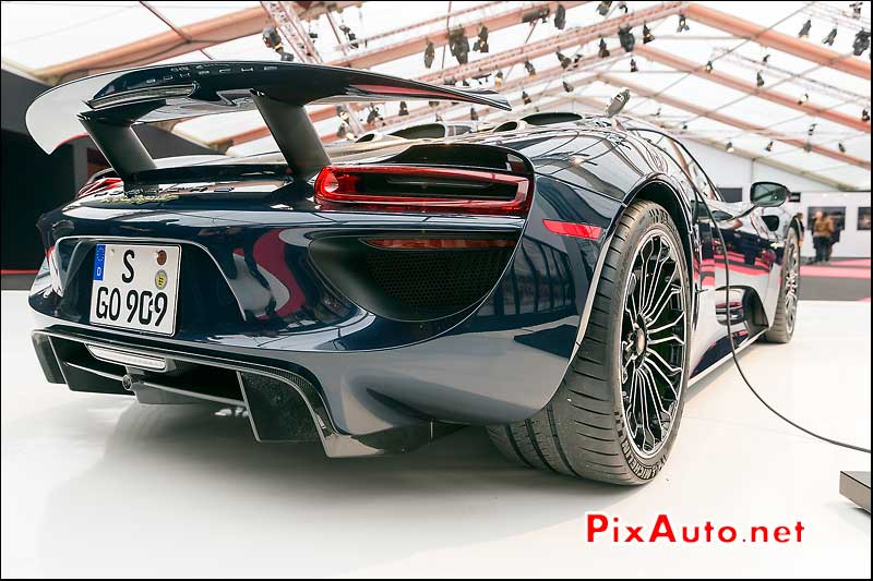 Porsche 918 Spyder e-Hybrid, Exposition Concept Cars