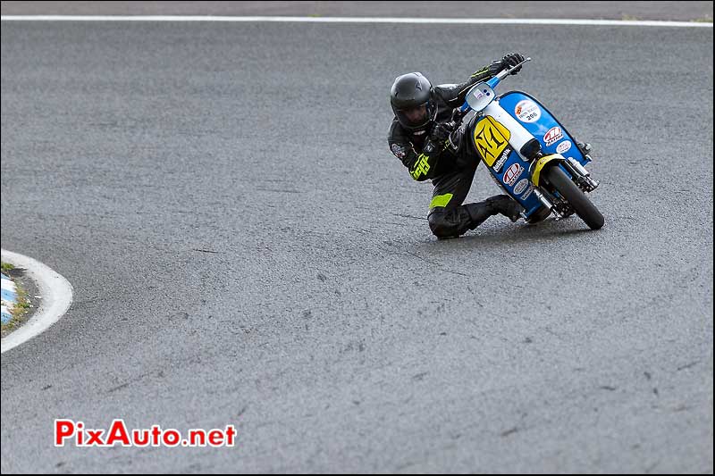 Iron Bikers n296, Vespa, circuit carole