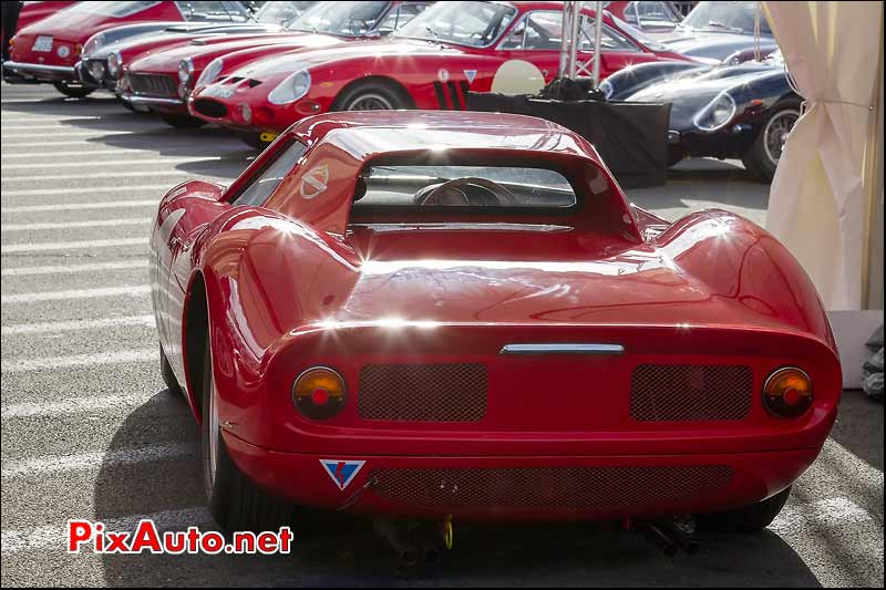 Ferrari 250 LM #5845 Arriere, Le Mans Classic