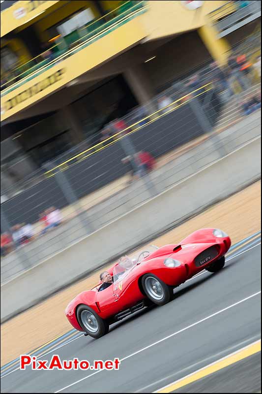 Ferrari 250 Testarossa 1958, jean Todt, Mans Classic