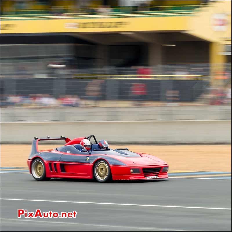 Ferrari 348 Barchetta, parade Le Mans Classic