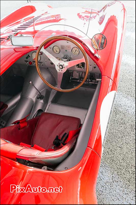 Habitacle Maserati 300S, Le Mans Classic 2014