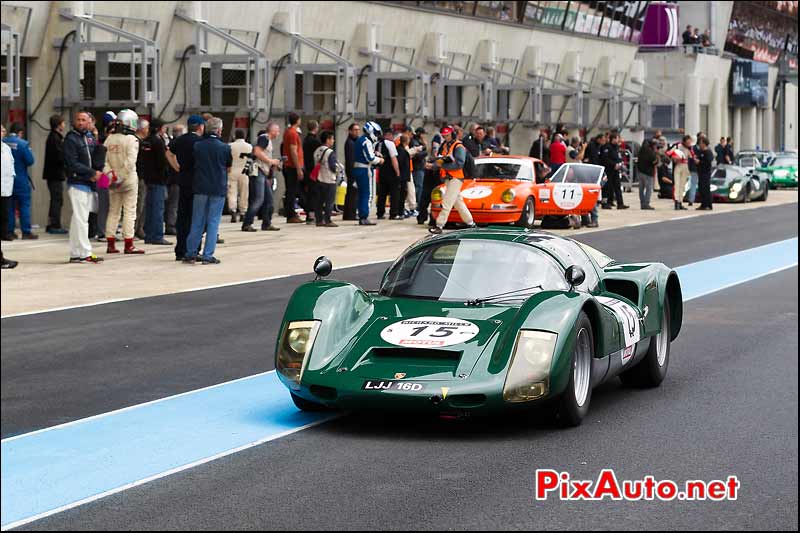 Porsche Carrera 6, stand Le Mans Classic