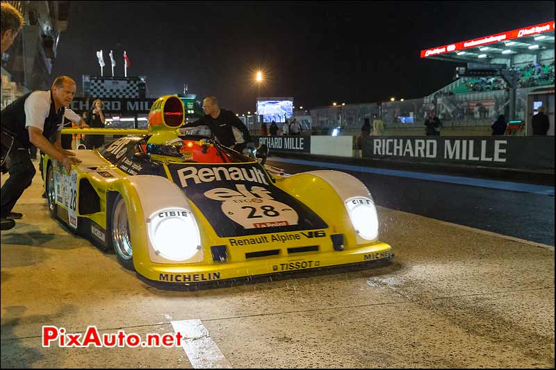 Alpine-Renault A442B Alain Serpaggi, Le Mans Classic