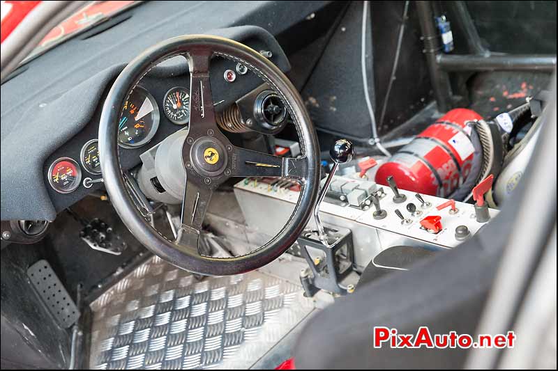 Habitacle Ferrari 512 BBLM, Le Mans Classic