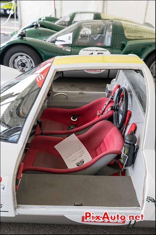 Porsche Carrera 6 au paddock, Le Mans Classic