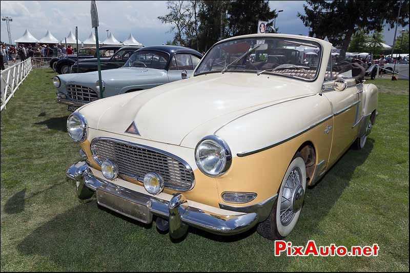 Renault Fregate Cabriolet, hommage carrossier francais  Mans Classic